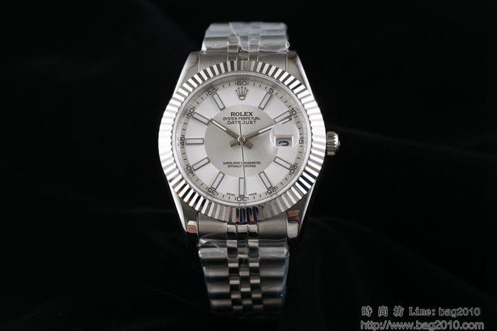 ROLEX勞力士 N廠同款藍本圖紙 新款蠔式動能恒動 勞力士經典腕表日誌型II 夜光指針 進口自動上鏈機芯 男士腕表  wssb5188